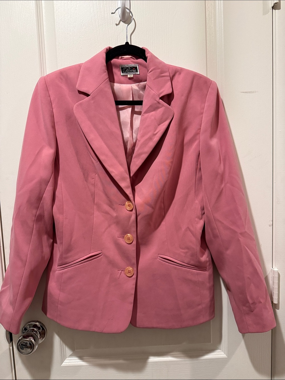 EUC Women's Pink Tailored Blazer Jacket